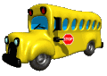 Animated School Bus